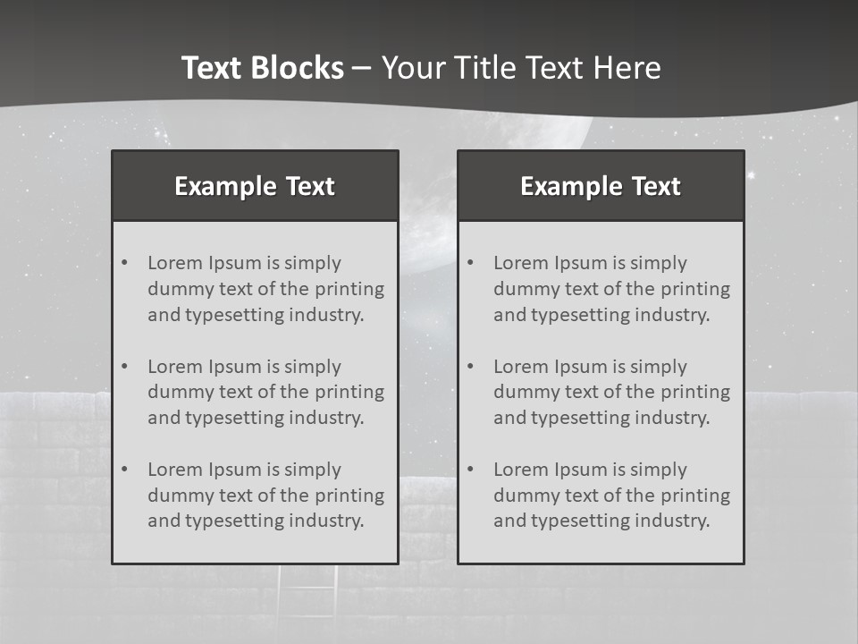 Creativity Night Vision PowerPoint Template