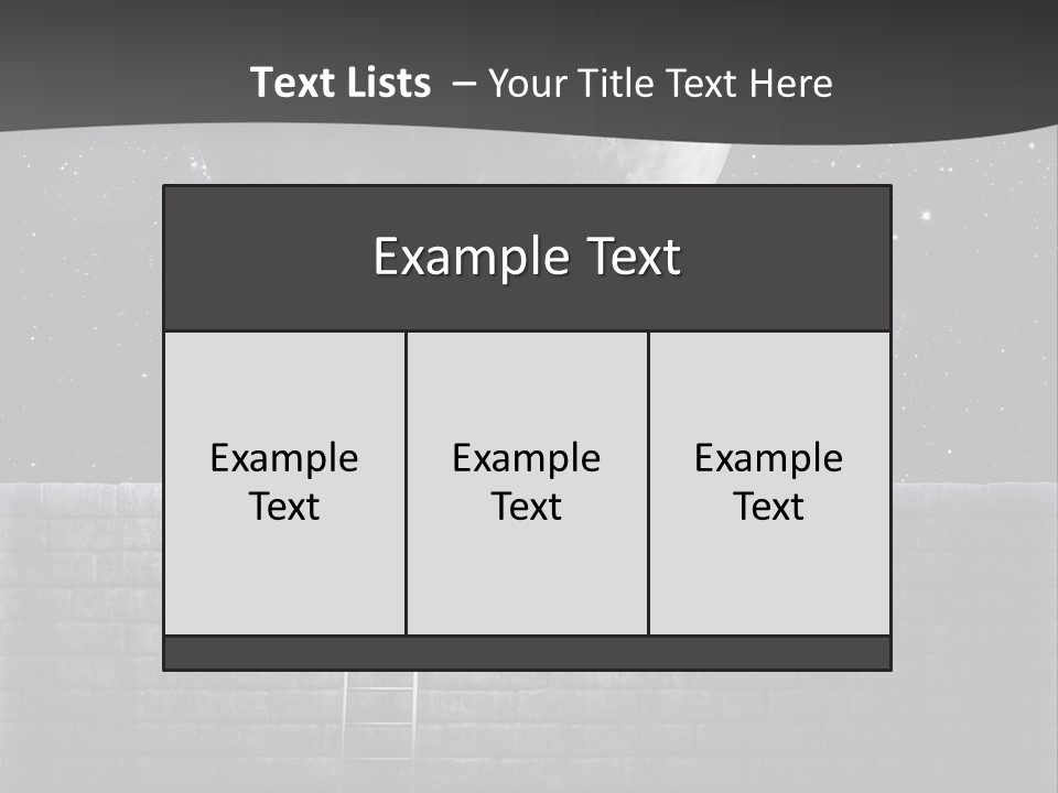 Creativity Night Vision PowerPoint Template