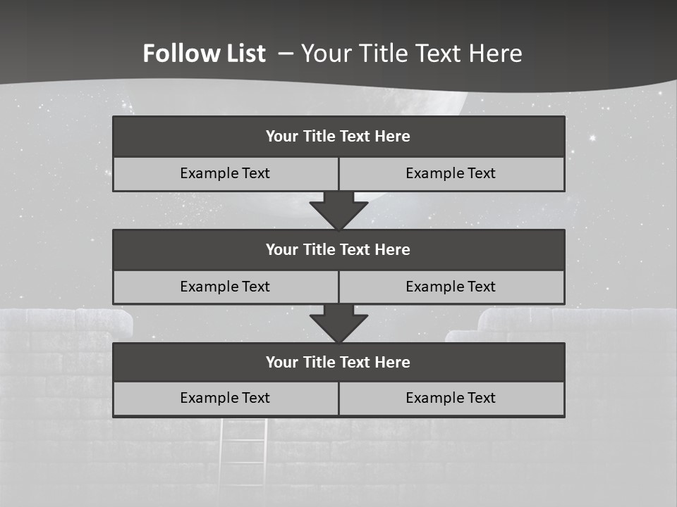 Creativity Night Vision PowerPoint Template