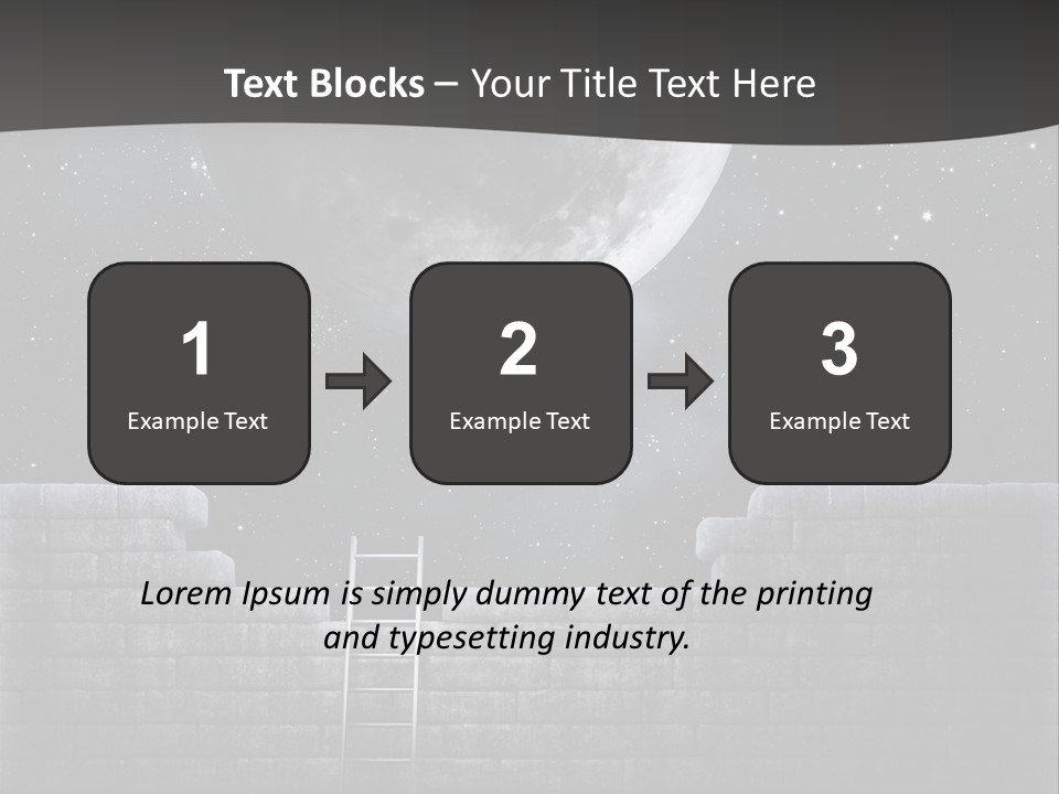 Creativity Night Vision PowerPoint Template