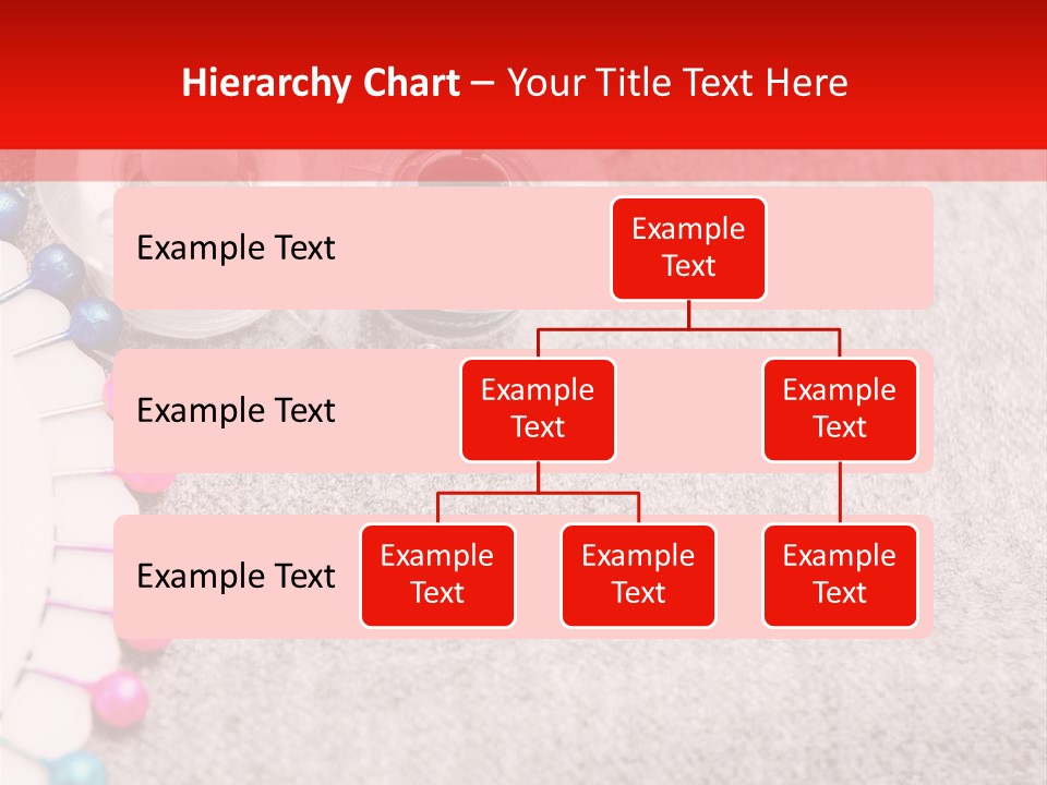 Scissors Knitting Stitch PowerPoint Template