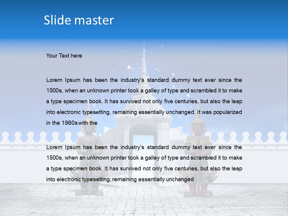 Religion Asia Culture PowerPoint Template