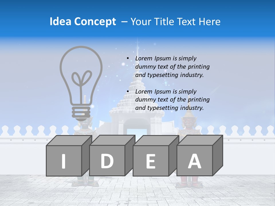 Religion Asia Culture PowerPoint Template