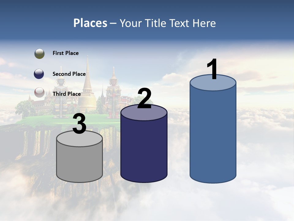 Countryside Buddhist Siamese PowerPoint Template