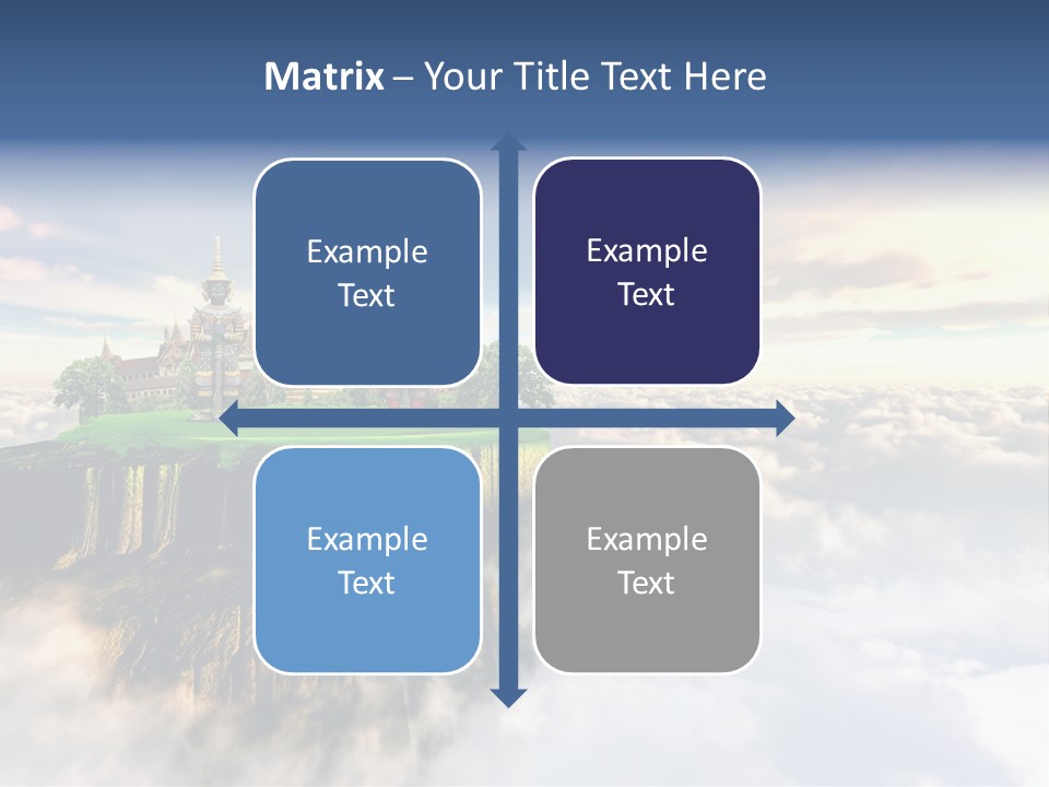 Countryside Buddhist Siamese PowerPoint Template