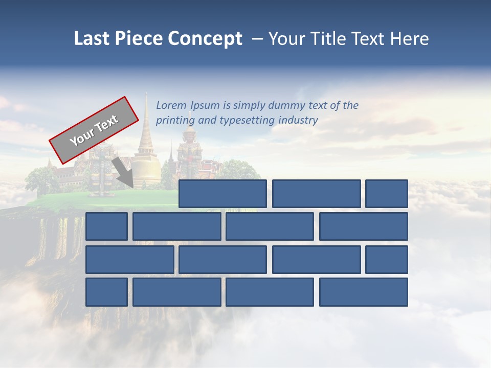 Countryside Buddhist Siamese PowerPoint Template