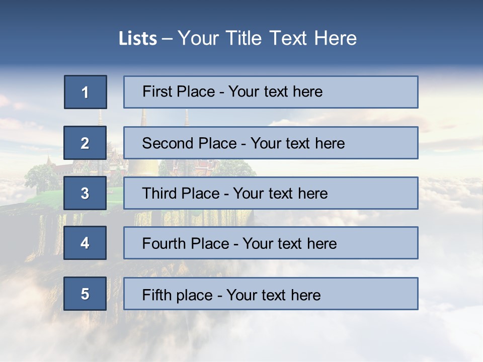 Countryside Buddhist Siamese PowerPoint Template