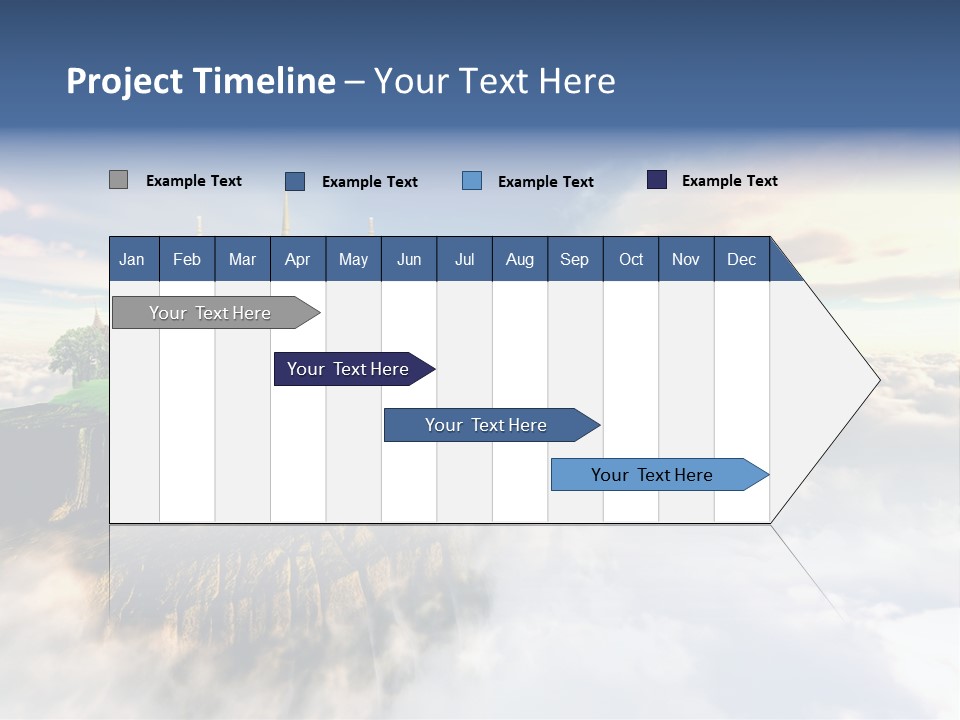 Countryside Buddhist Siamese PowerPoint Template