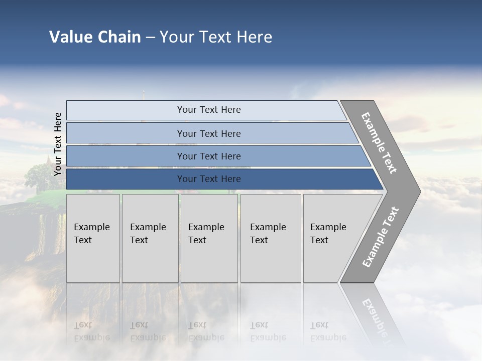 Countryside Buddhist Siamese PowerPoint Template