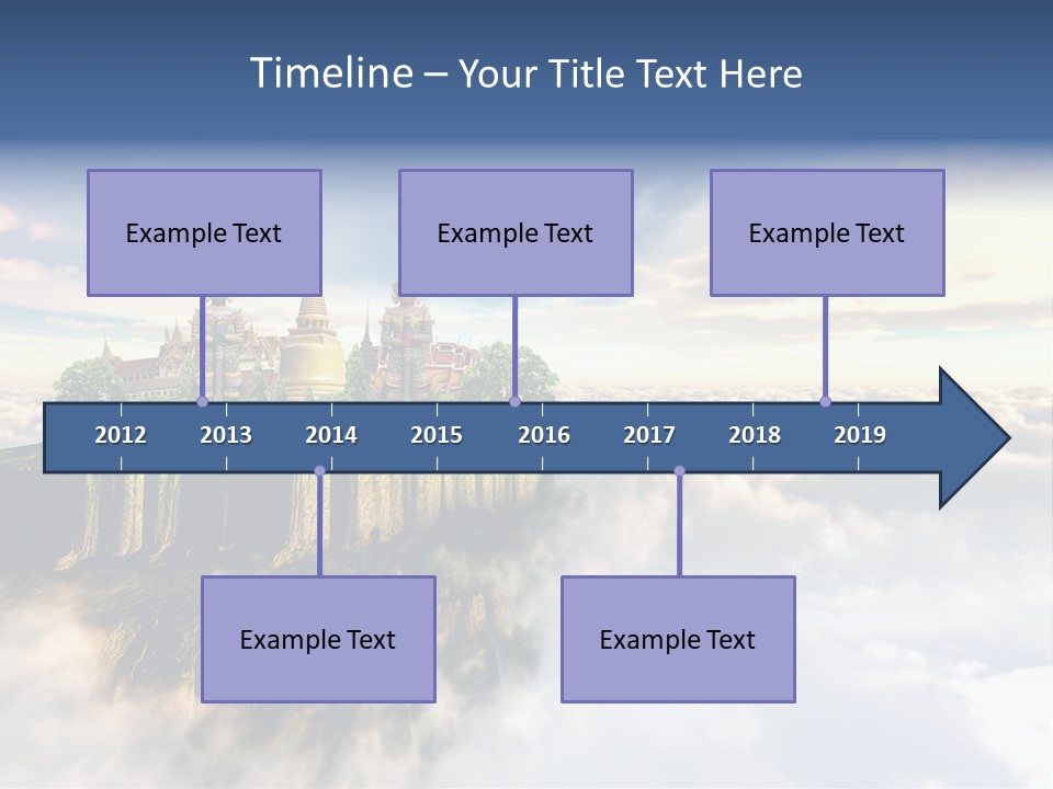 Countryside Buddhist Siamese PowerPoint Template