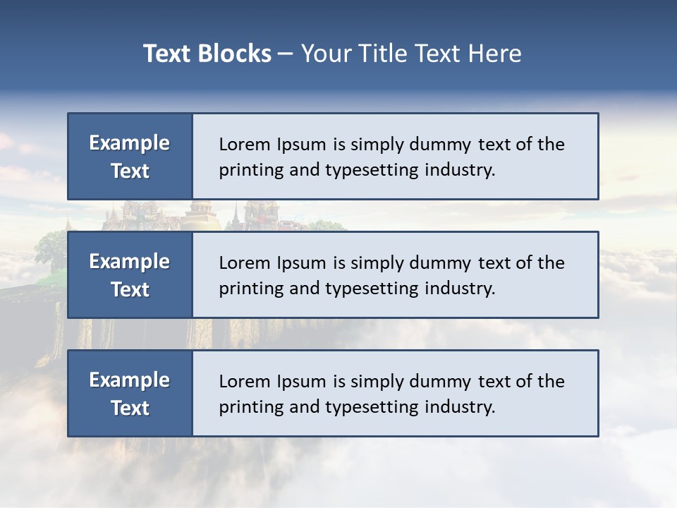 Countryside Buddhist Siamese PowerPoint Template