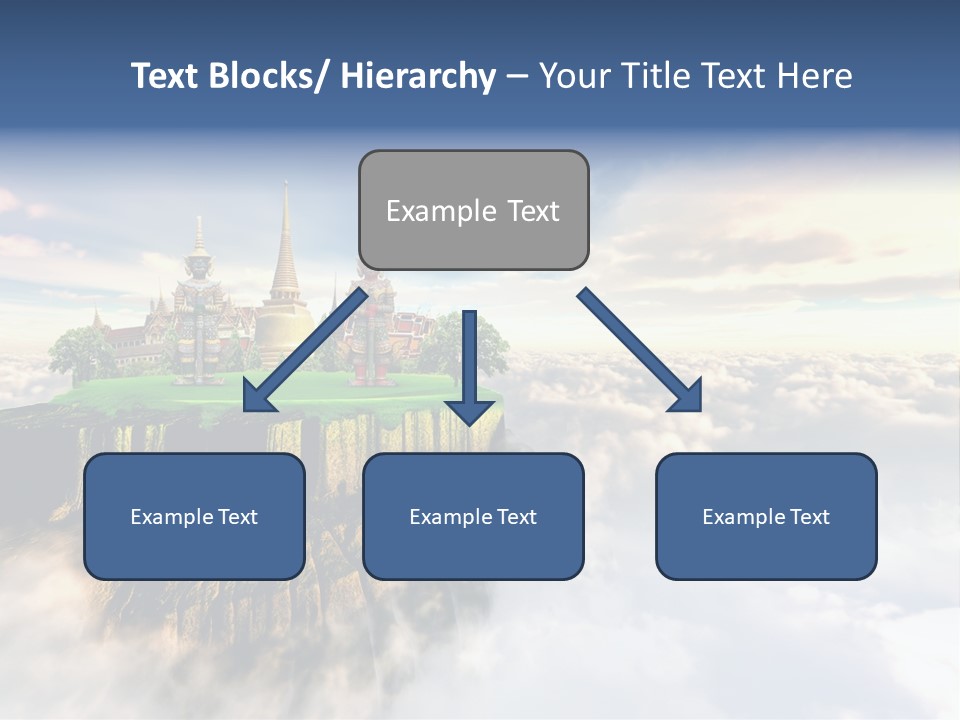 Countryside Buddhist Siamese PowerPoint Template