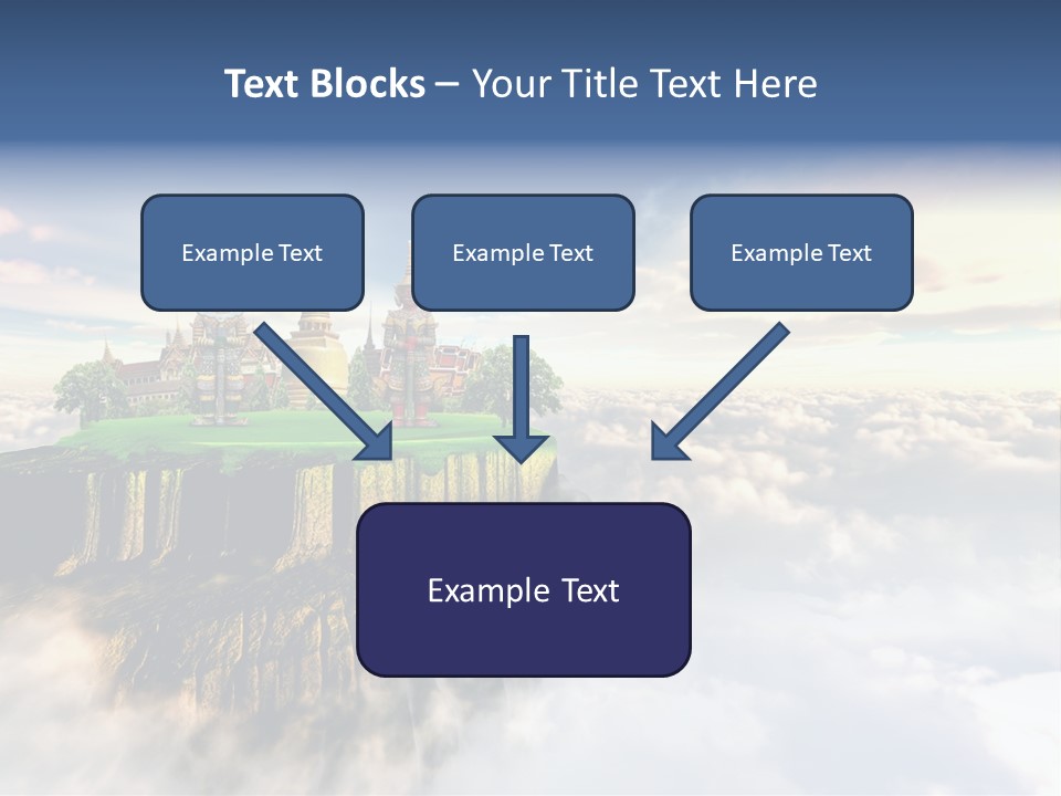 Countryside Buddhist Siamese PowerPoint Template