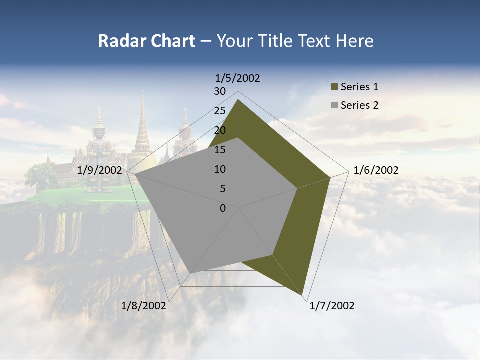 Countryside Buddhist Siamese PowerPoint Template