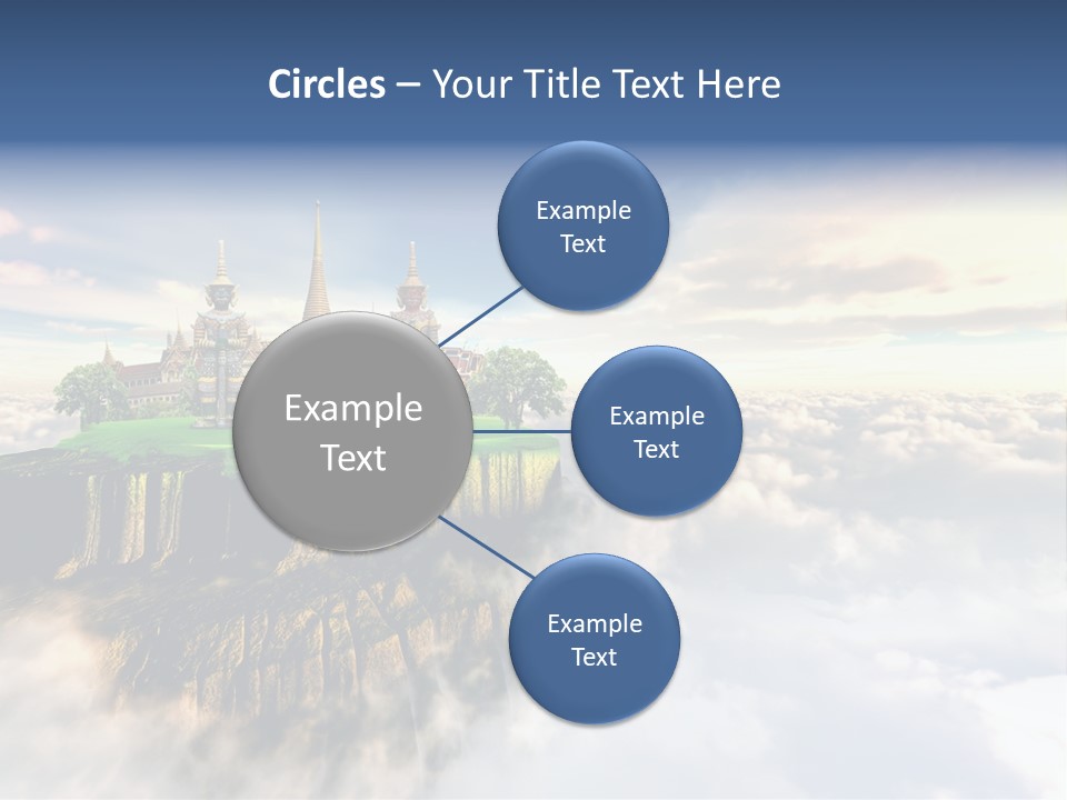 Countryside Buddhist Siamese PowerPoint Template