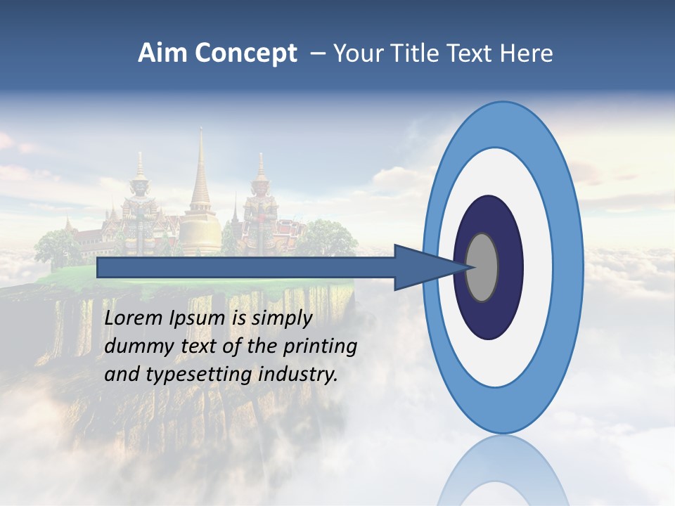 Countryside Buddhist Siamese PowerPoint Template