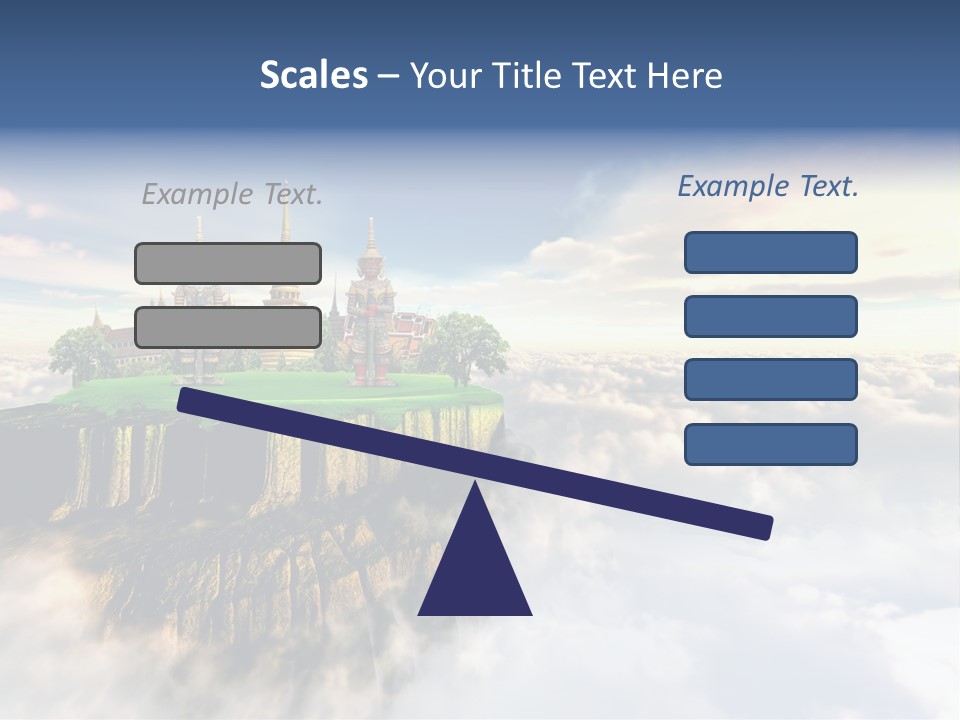 Countryside Buddhist Siamese PowerPoint Template