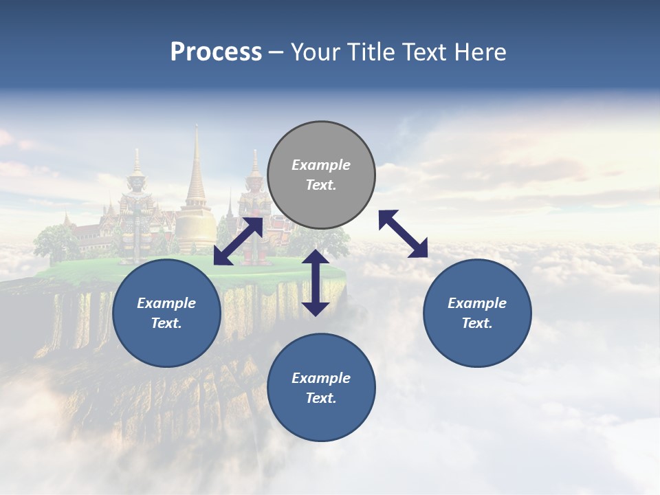 Countryside Buddhist Siamese PowerPoint Template
