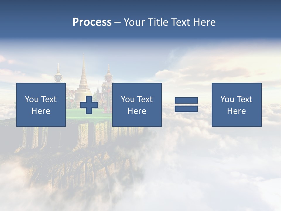 Countryside Buddhist Siamese PowerPoint Template