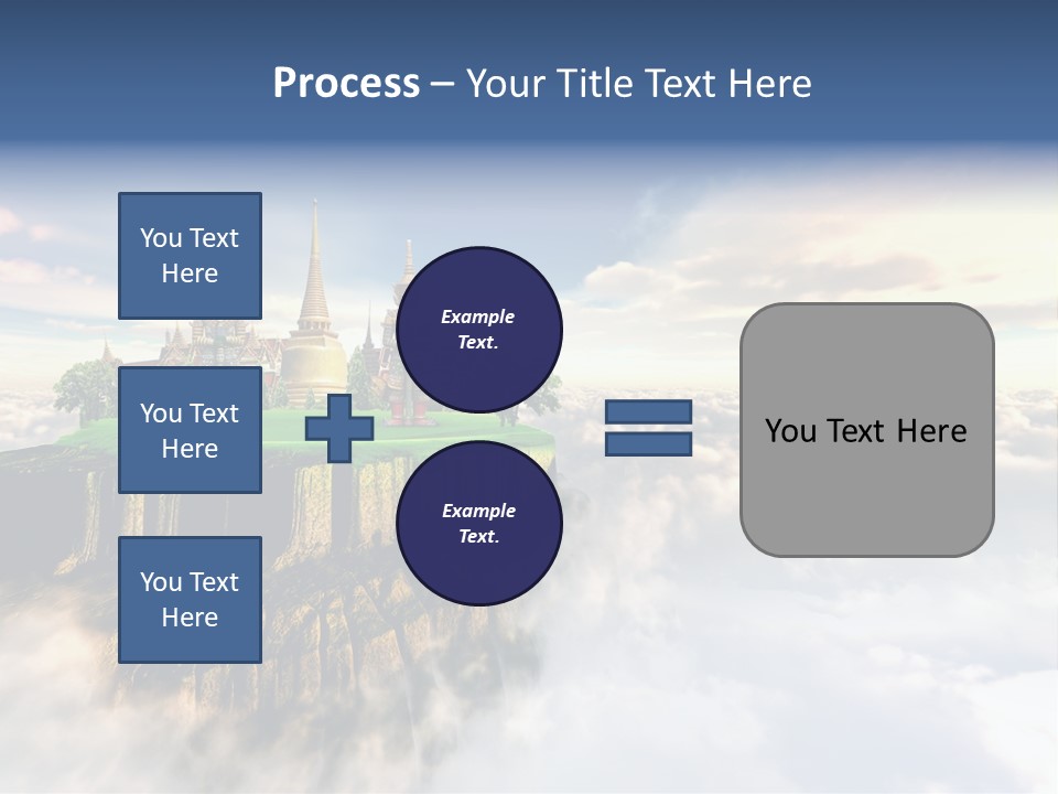 Countryside Buddhist Siamese PowerPoint Template