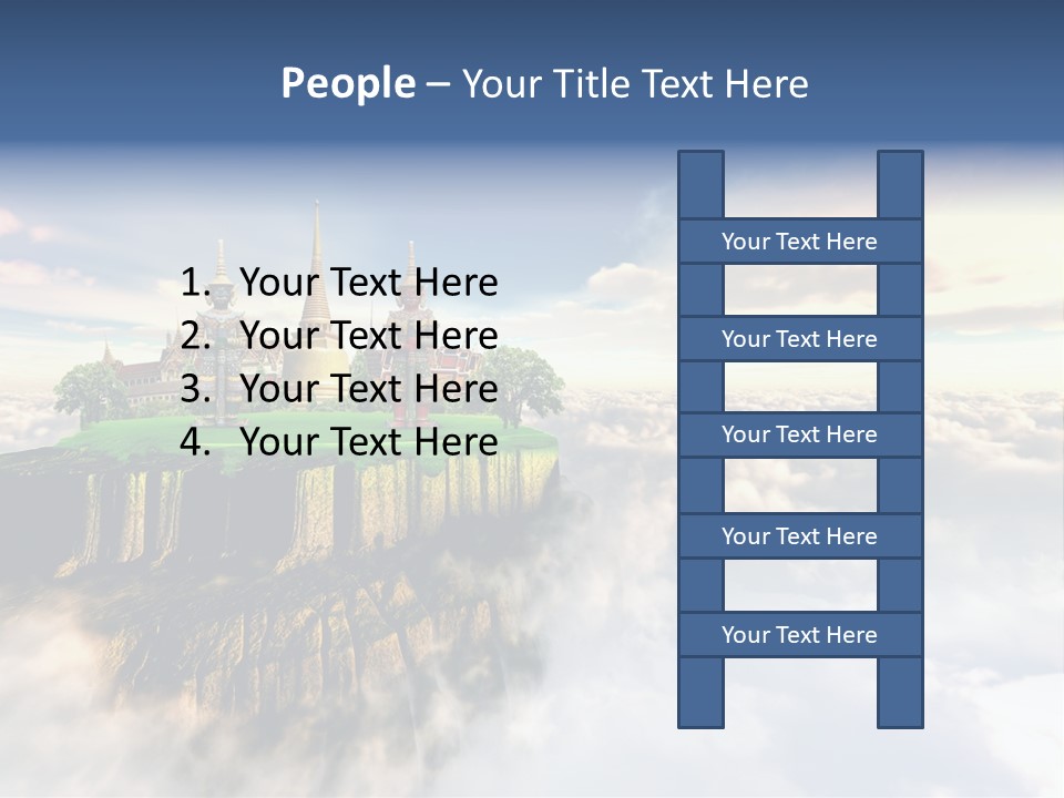 Countryside Buddhist Siamese PowerPoint Template