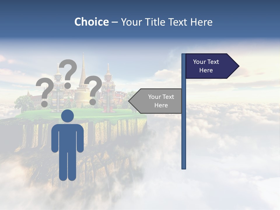 Countryside Buddhist Siamese PowerPoint Template