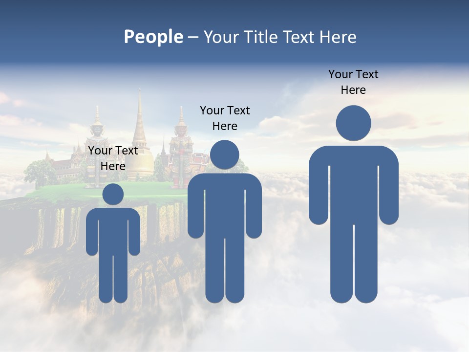 Countryside Buddhist Siamese PowerPoint Template