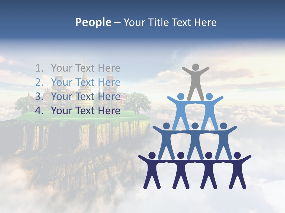 Countryside Buddhist Siamese PowerPoint Template