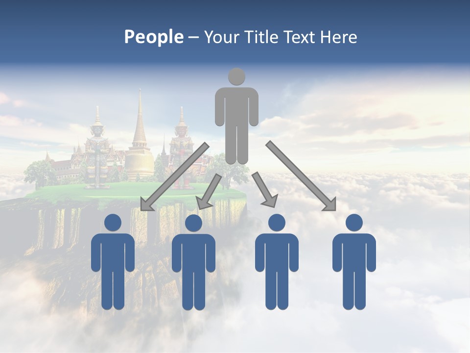 Countryside Buddhist Siamese PowerPoint Template