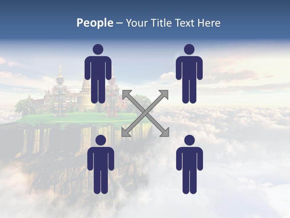 Countryside Buddhist Siamese PowerPoint Template