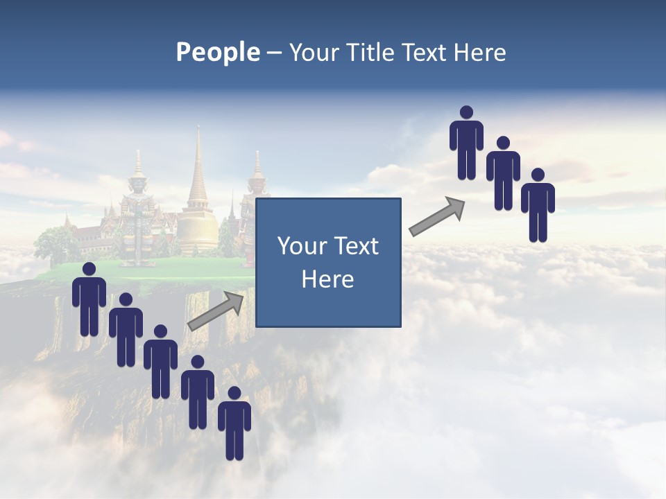 Countryside Buddhist Siamese PowerPoint Template