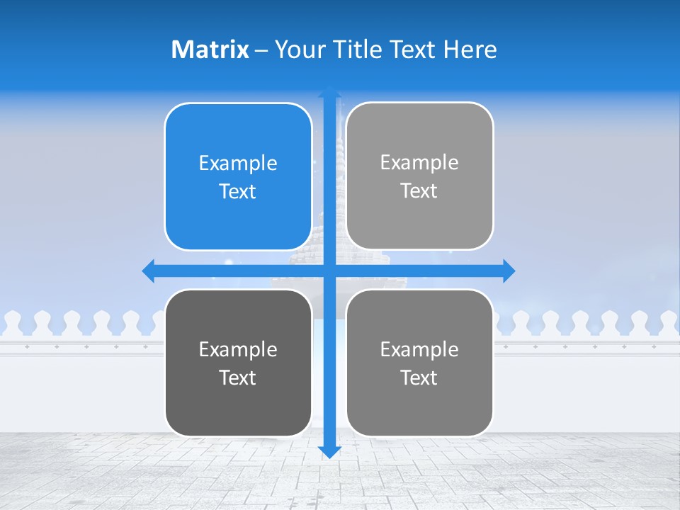 Summer Asian Clouds PowerPoint Template