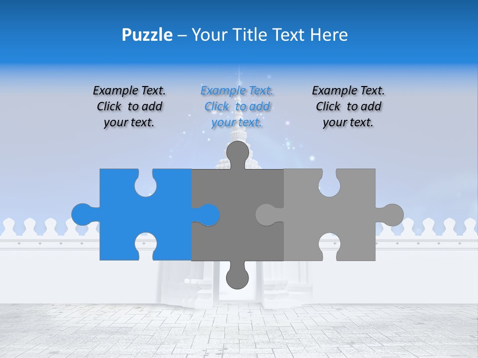 Summer Asian Clouds PowerPoint Template