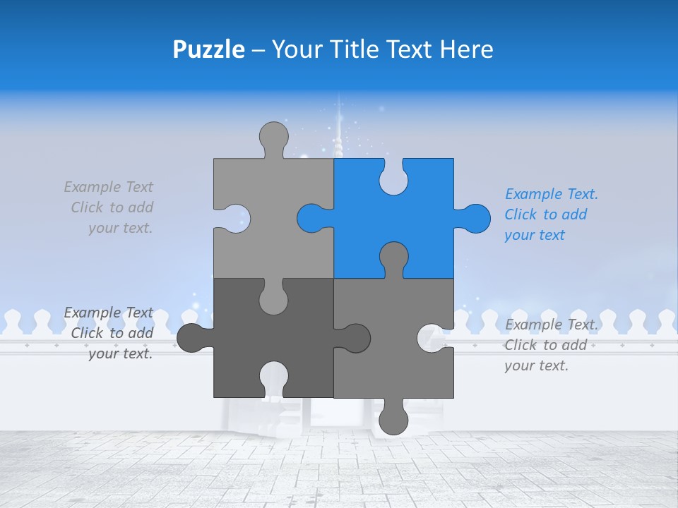 Summer Asian Clouds PowerPoint Template