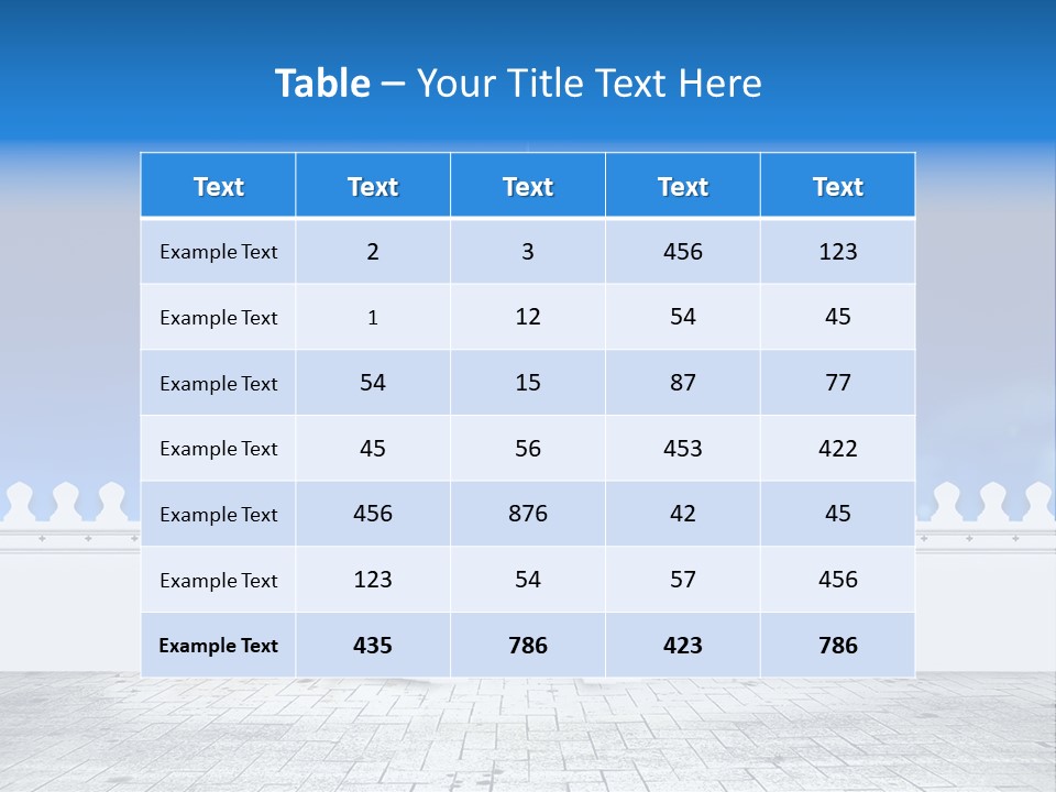 Summer Asian Clouds PowerPoint Template