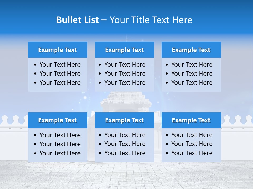 Summer Asian Clouds PowerPoint Template