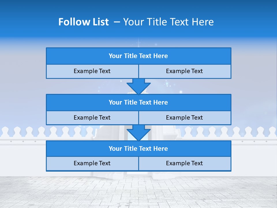 Summer Asian Clouds PowerPoint Template