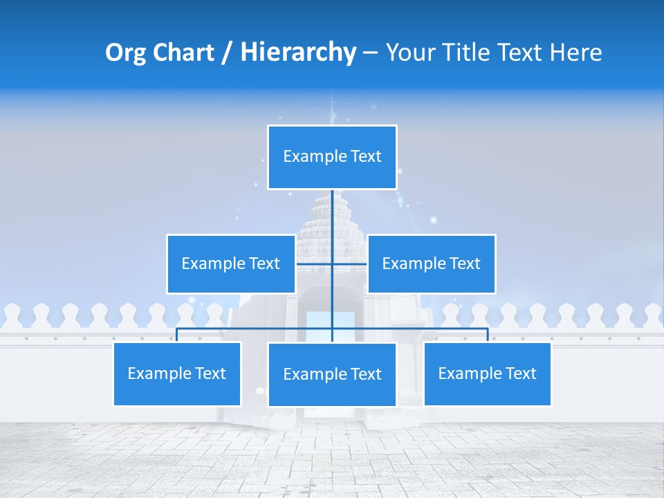 Summer Asian Clouds PowerPoint Template