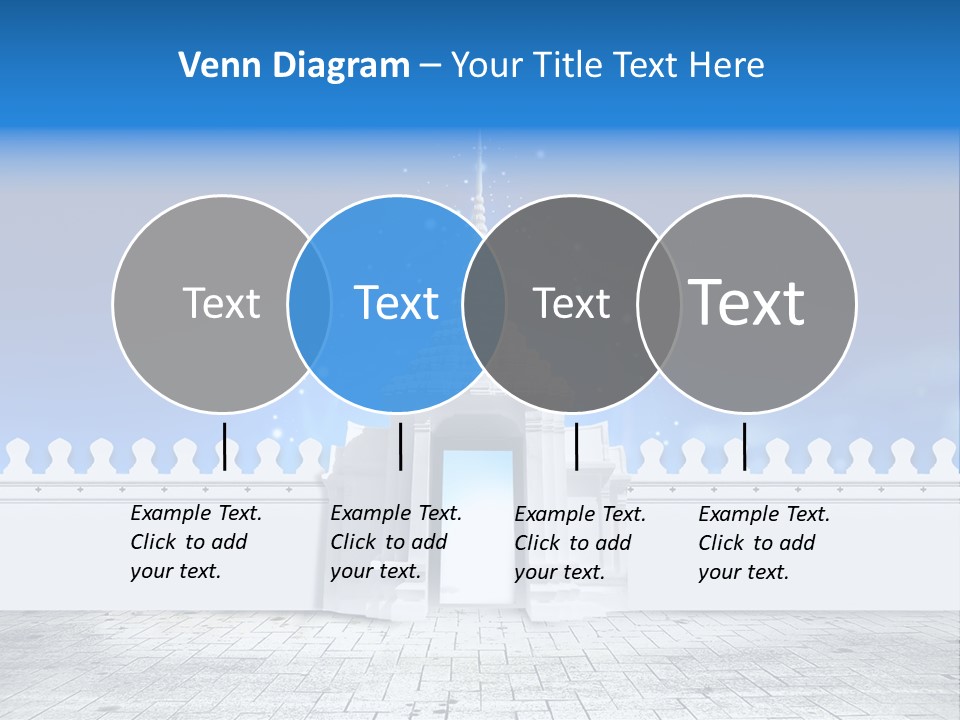 Summer Asian Clouds PowerPoint Template