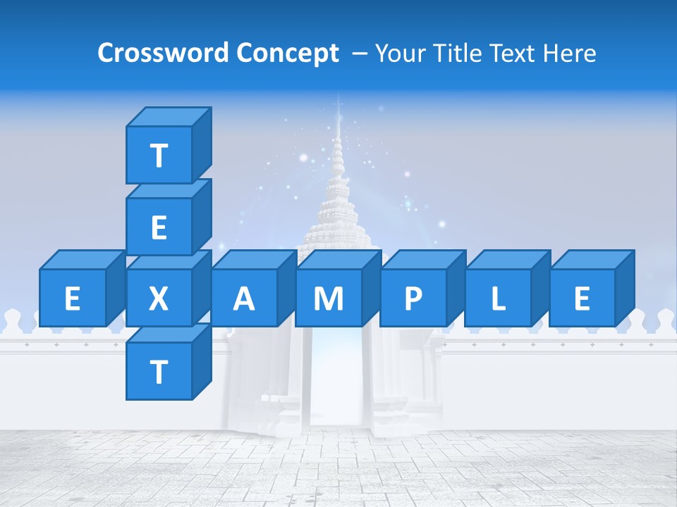 Summer Asian Clouds PowerPoint Template