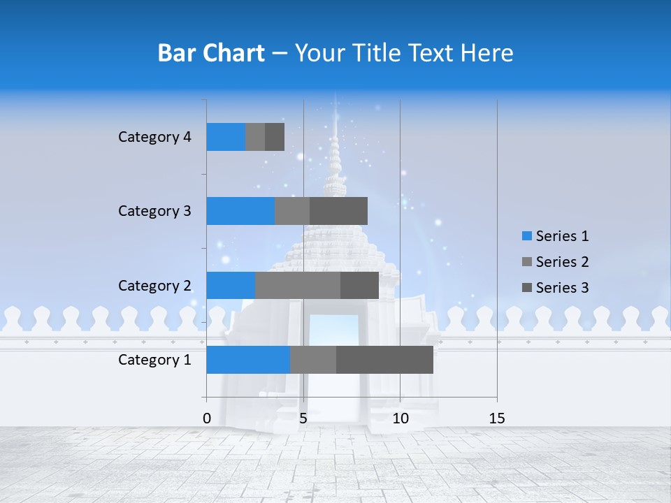 Summer Asian Clouds PowerPoint Template