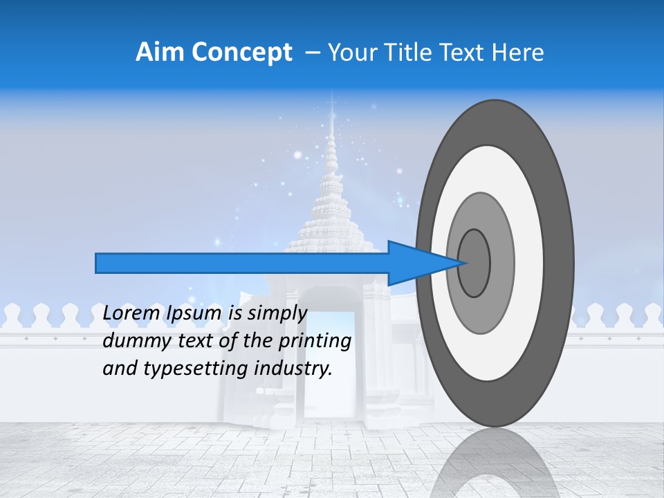 Summer Asian Clouds PowerPoint Template