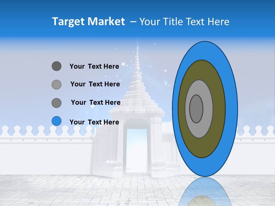 Summer Asian Clouds PowerPoint Template