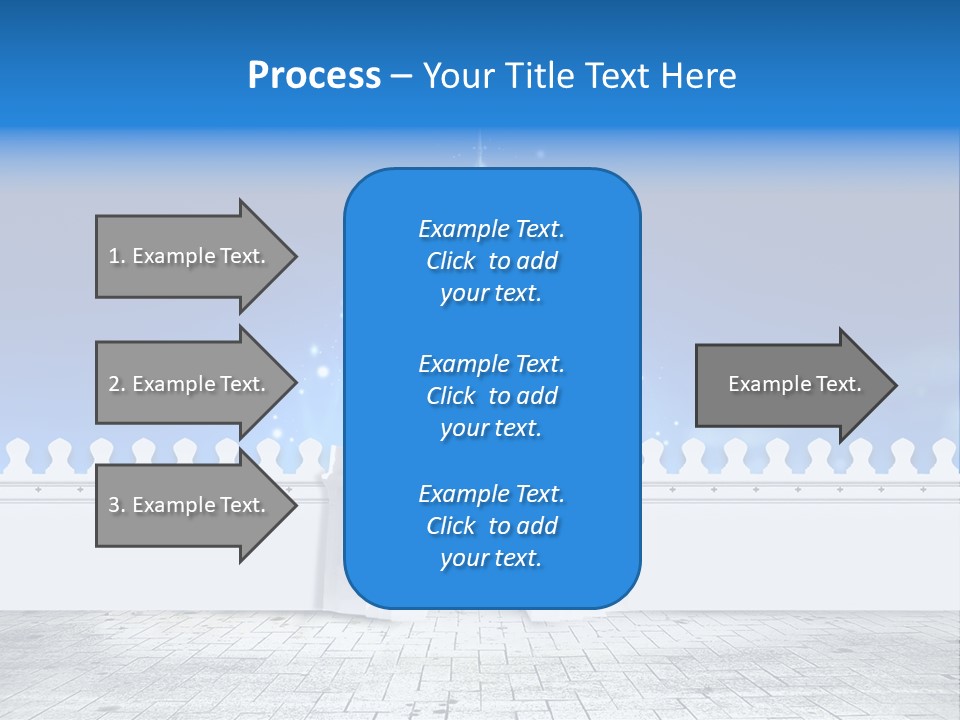 Summer Asian Clouds PowerPoint Template