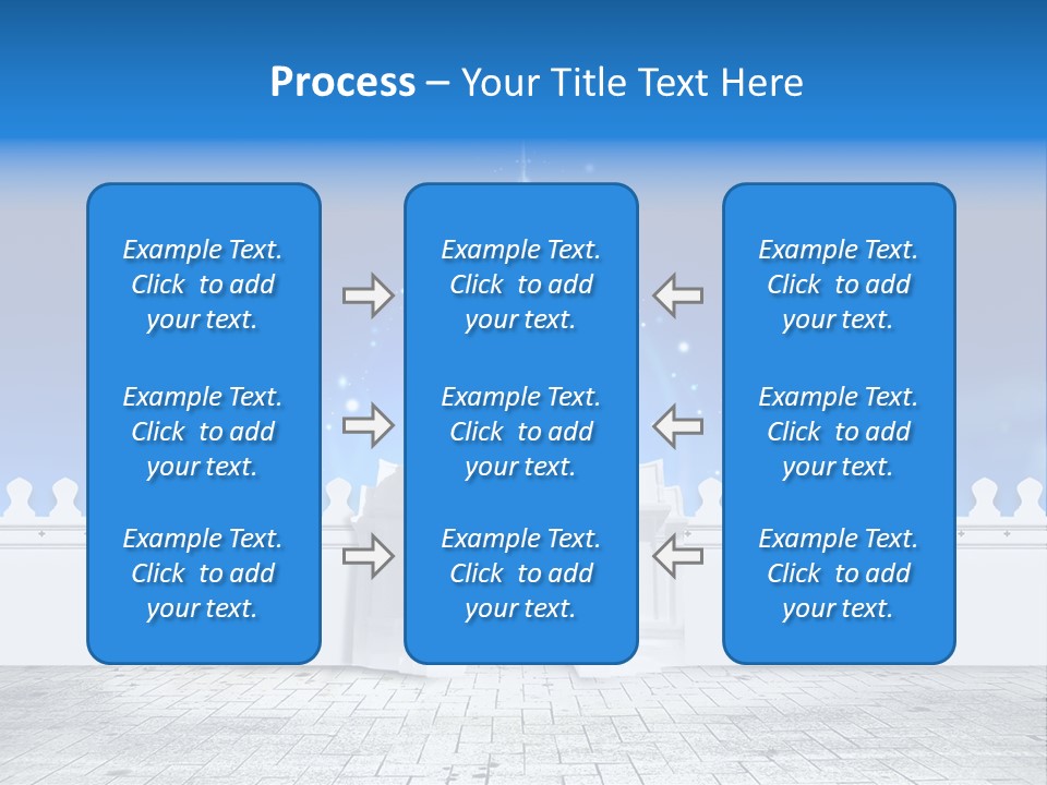 Summer Asian Clouds PowerPoint Template