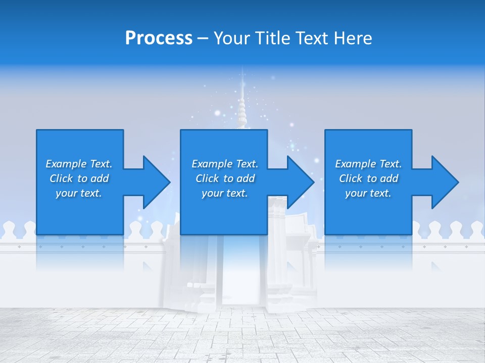 Summer Asian Clouds PowerPoint Template