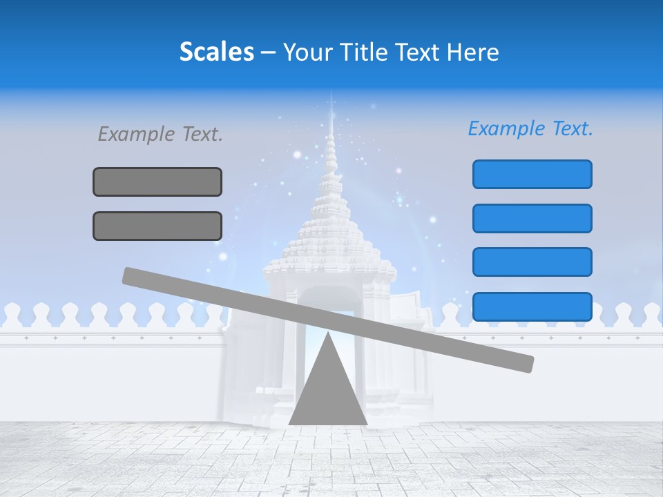 Summer Asian Clouds PowerPoint Template
