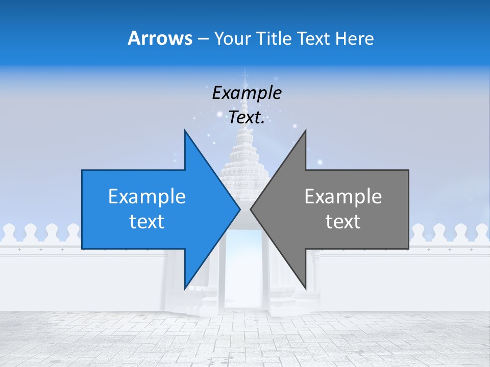 Summer Asian Clouds PowerPoint Template