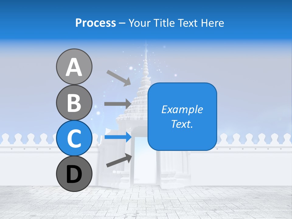 Summer Asian Clouds PowerPoint Template
