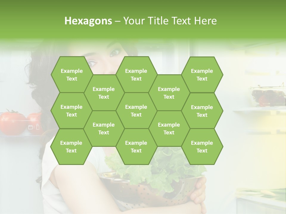 Food Door Open PowerPoint Template